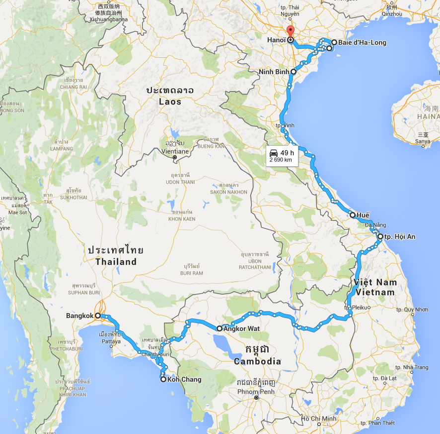 Thailande Vietnam Ivando